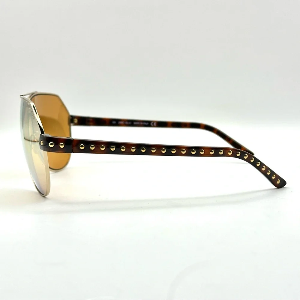 Jimmy Choo Charley / S Aviator Mirrored Sunglasses Unisex